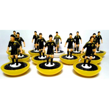 Subbuteo Andrew Table Soccer AEK away 1979-1980 on Classic Lightweight Bases